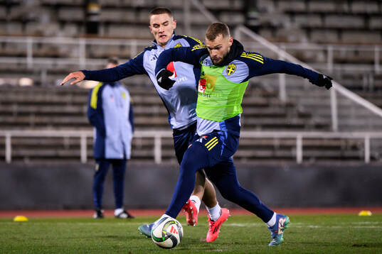 Gustaf Lagerbielke and Jesper Karlström of the Swedish