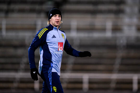 Emil Forsberg of the Swedish men's football national team