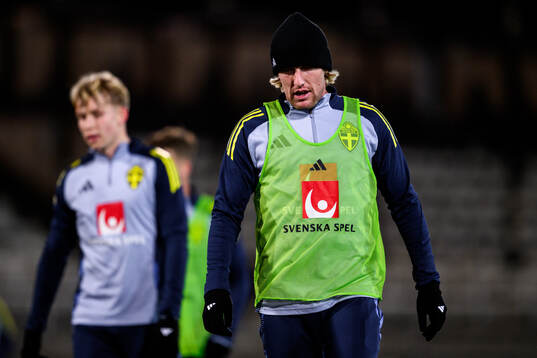 Emil Forsberg of the Swedish men's football national team