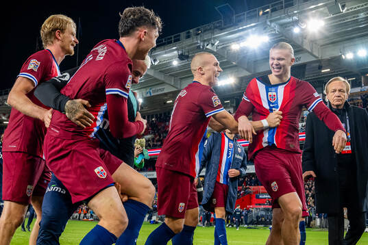 Morten Thorsby, Jørgen Strand Larsen, Aron Dønnum, Leo