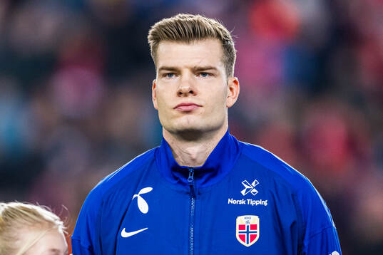 Alexander Sørloth of Norway