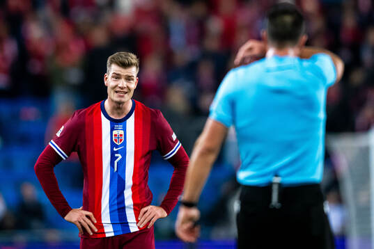 Alexander Sørloth of Norway