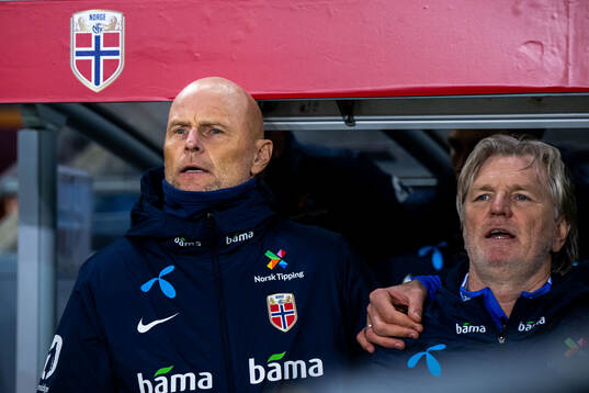 Head coach Ståle Solbakken of Norway