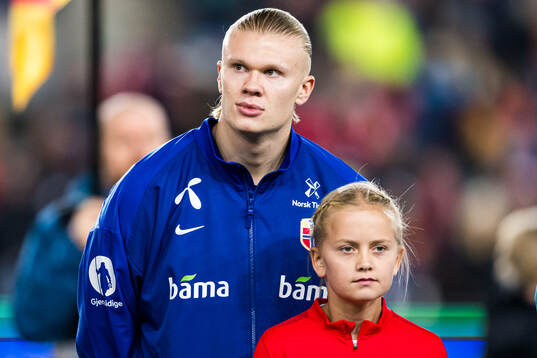 Erling Braut Haaland of Norway