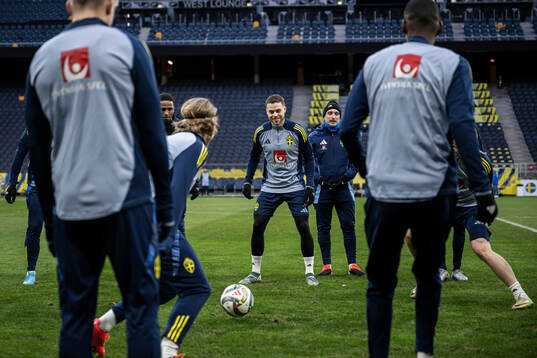 Gabriel Gudmundsson of the Swedish men's national football