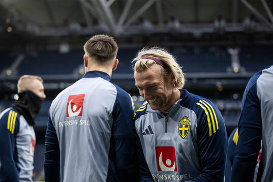 Emil Forsberg of the Swedish men's national football team