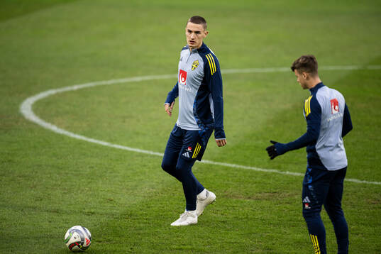 Gustaf Lagerbielke of the Swedish men's national football