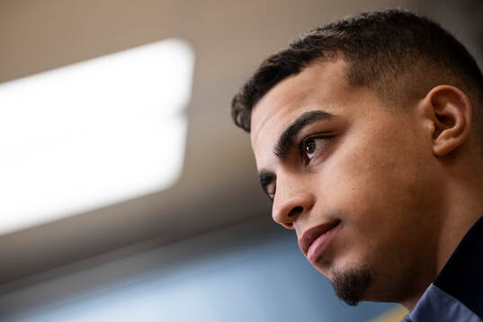 Anton Salétros of the Swedish men's national football team