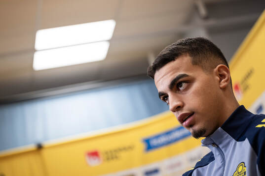 Anton Salétros of the Swedish men's national football team