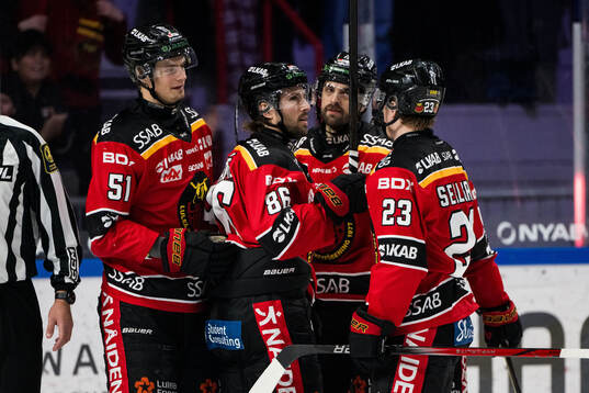 Luleås Markus Nurmi, Mathias Bromé och Jesper Sellgren