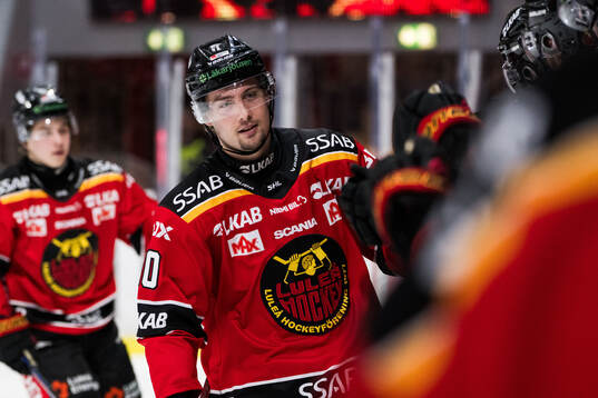 Luleås David Lilja jublar