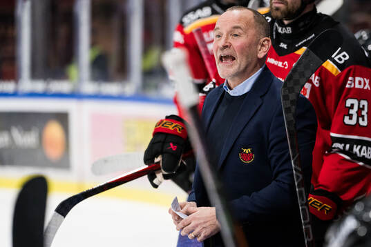 Luleås tränare Thomas Berglund