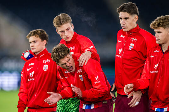 Sander Tangvik, Leo Fuhr Hjelde and Eivind Fauske Helland