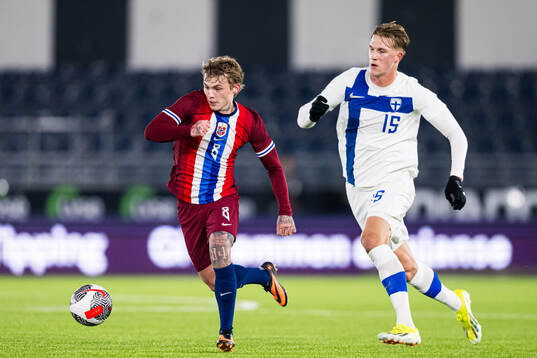 Isak Hansen-Aarøen of Norway and Luka Hyryläinen of