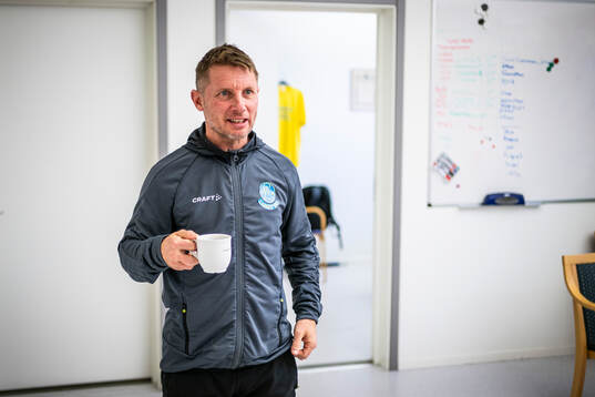 Tränare Jussi Kontinen