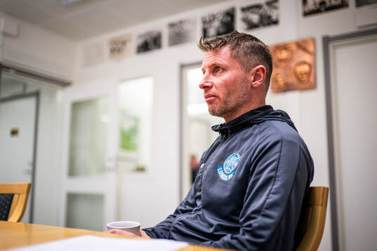 Tränare Jussi Kontinen