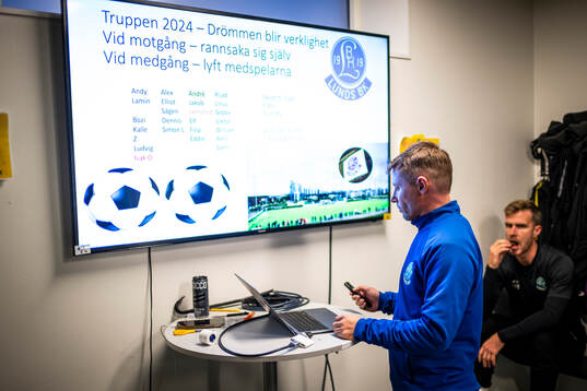 Tränare Jussi Kontinen