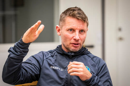 Tränare Jussi Kontinen