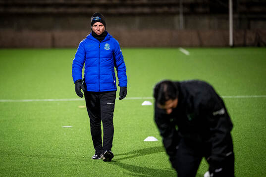 Tränare Jussi Kontinen