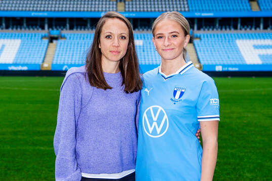 Malmö FF presenterar Tuva Skoog som ny spelare.