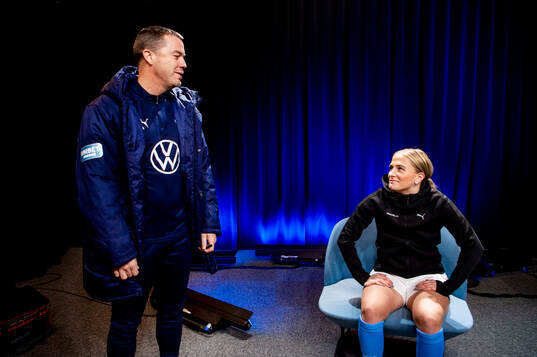 Malmö FF presenterar Tuva Skoog som ny spelare. Sportchef