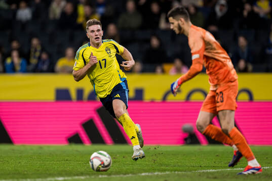 Viktor Gyökeres of Sweden