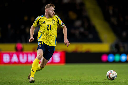 Dejan Kulusevski of Sweden