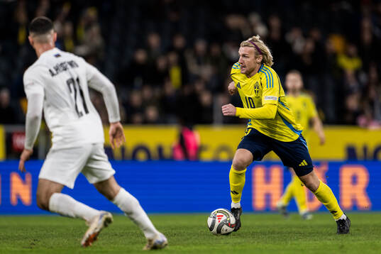 Emil Forsberg of Sweden