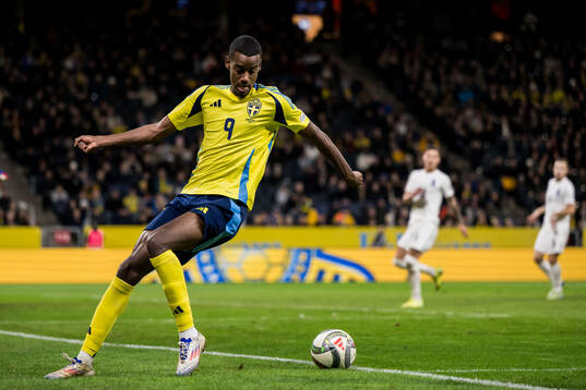 Alexander Isak of Sweden