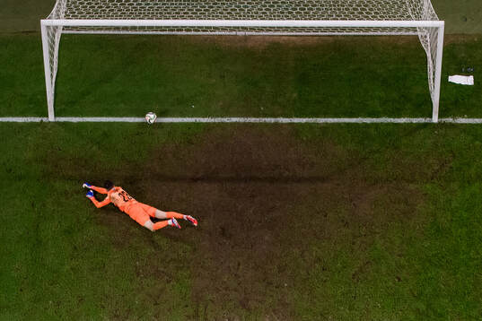 goalkeeper Elvin Jafarguliyev of Azerbaijan looks dejected