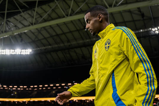 Alexander Isak of Sweden