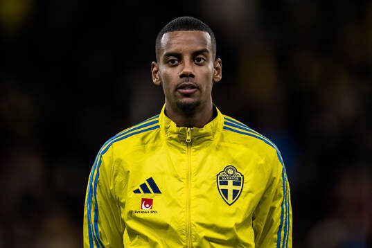 Alexander Isak of Sweden