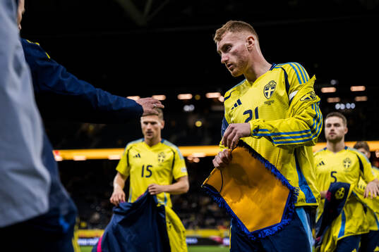 Dejan Kulusevski of Sweden