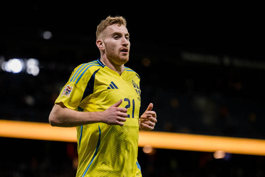 Dejan Kulusevski of Sweden