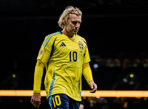 Emil Forsberg of Sweden