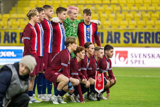 The starting eleven of Norway