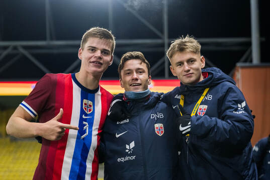 Anders Børset of Norway celebrates