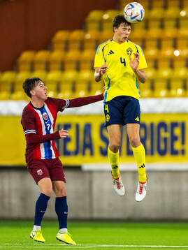 Julian Bakkeli Gonstad of Sweden and John Mellberg of Sweden