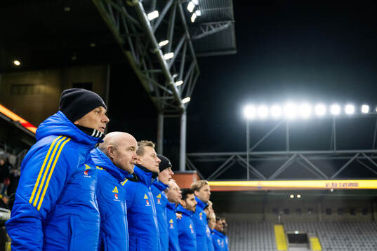Head coach Andreas Pettersson of Sweden