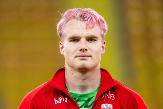 Goalkeeper Magnus Stær-Jensen of Norway