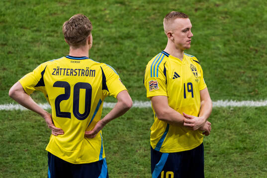 Nils Zätterström and Isac Lidberg of Sweden