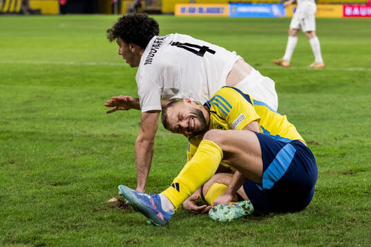 Anton Krivotsyuk of Azerbaijan and Jesper Karlström of