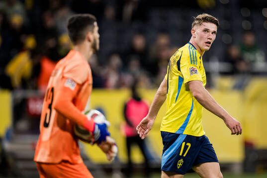 Viktor Gyökeres of Sweden