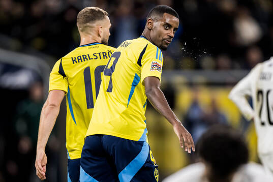 Alexander Isak of Sweden