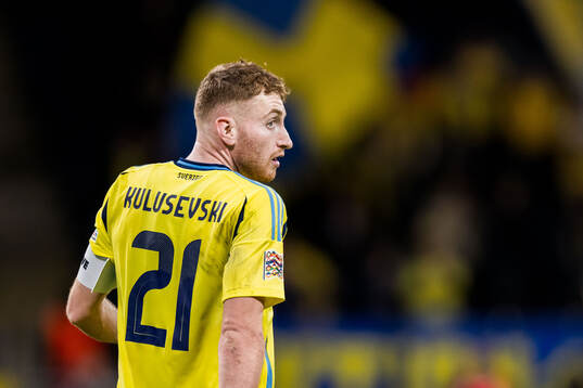 Dejan Kulusevski of Sweden