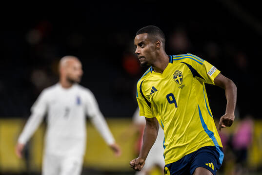 Alexander Isak of Sweden