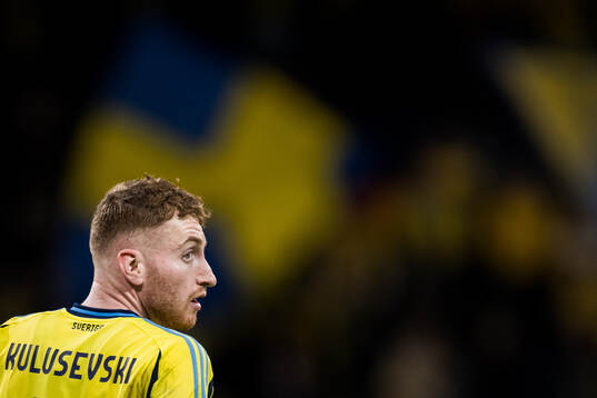 Dejan Kulusevski of Sweden