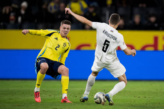 Emil Holm of Sweden and Joshgun Diniyev of Azerbaijan