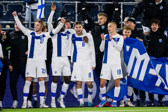 Ville Koski, Leo Walta, Adam Marhiev and Topi Keskinen of