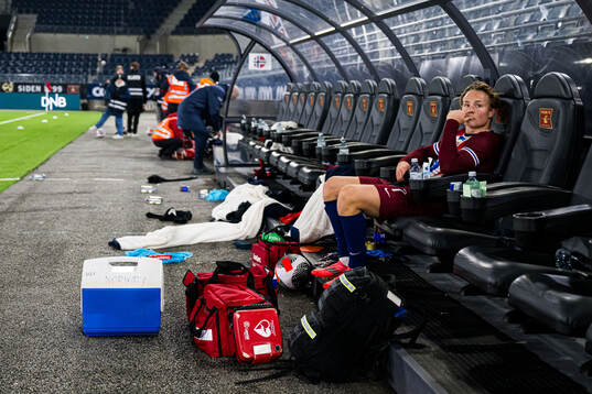 Andreas Rædergård Schjelderup of Norway looks dejected